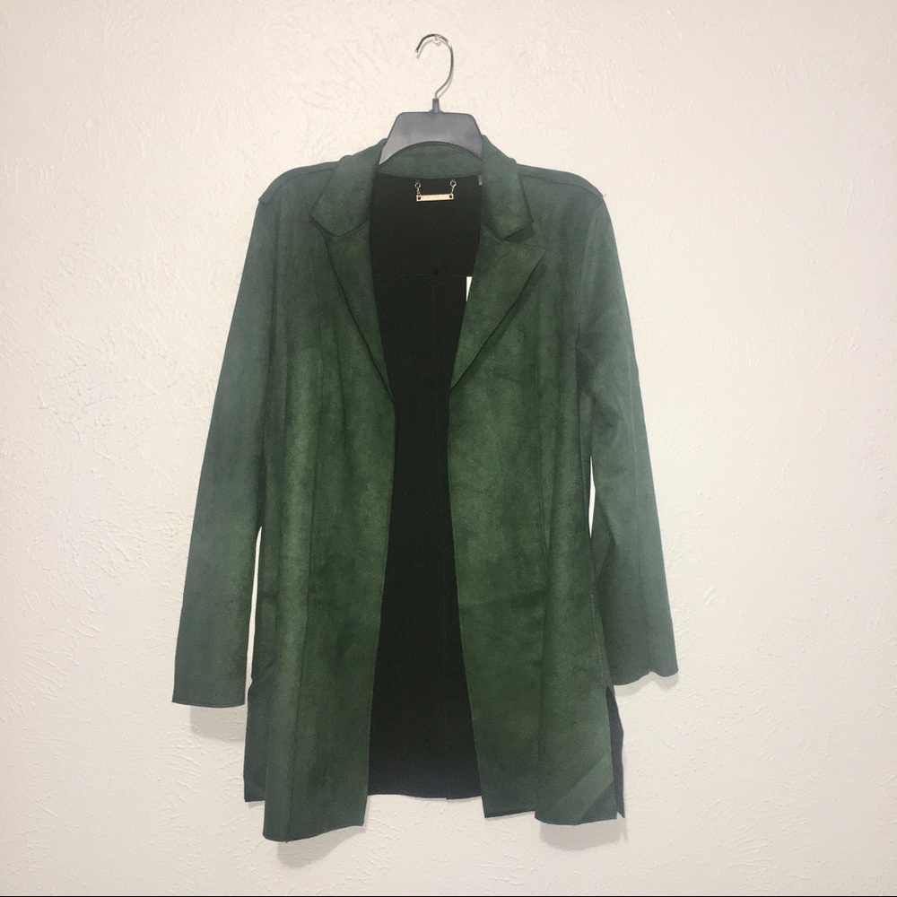 Forest Green Lightweight Coat | T TAHARI